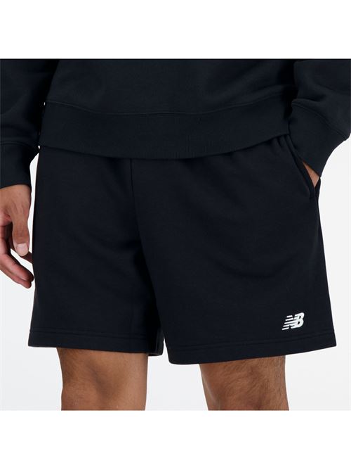 New Balance Sport Essentials French Terry Pantaloncini Uomo NEW BALANCE | MS41520BK-BLACK